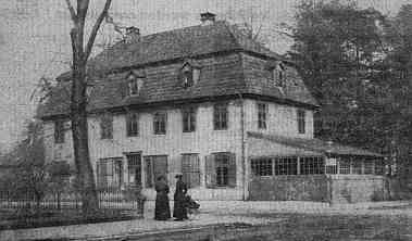 Das alte Nege Hus um 1870
